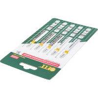 Набор полотен по дереву для электролобзика (5 шт.) FIT 41010