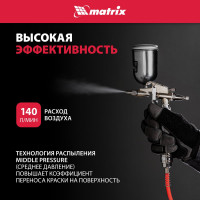 Пневматический краскораспылитель MATRIX 57318