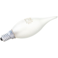 Лампа накаливания с матовой колбой, свеча на ветру 40/CW/FR/E14 Camelion MIC 11278