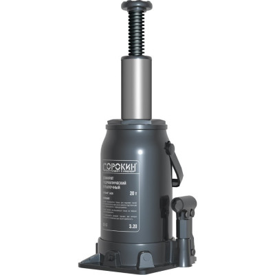 Гидравлический бутылочный домкрат СОРОКИН BottLine Jacks 20т 3.20