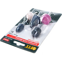 Шарошки абразивные для фигурных отверстий по камню 5 шт. FIT 36467