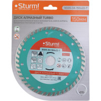 Диск алмазный Turbo по железобетону (150х22.2/20 мм) Sturm 9020-04-150x22-T