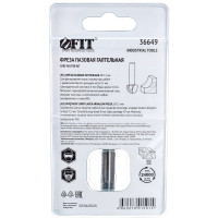 Фреза пазовая галтельная (12х9.5х42 мм) по дереву FIT IT 36649