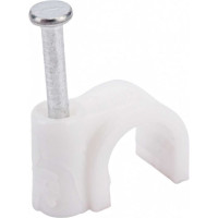 Пластиковая круглая скоба Volsten 7 мм 50 шт. V02-6W-1-07-050 9543