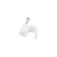 Пластиковая круглая скоба Volsten 7 мм 50 шт. V02-6W-1-07-050 9543