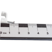 Пластиковая плоская скоба Volsten 8 мм 50 шт. V02-6W-2-08-050 9560