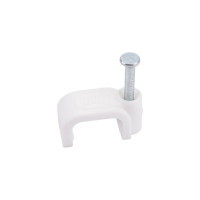 Пластиковая плоская скоба Volsten 9 мм 50 шт. V02-6W-2-09-050 9561