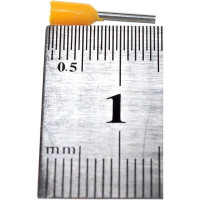 Штыревой наконечник Светозар изолированный для многожильного кабеля оранжевый 0.5 кв. мм 25 шт. 49400-05