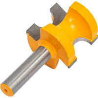 Фреза кромочная полустержневая (28.6х25 мм; R 6.35 мм; хвостовик 8 мм) по дереву Энкор 9312