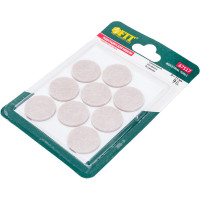 Самоклеящиеся подкладки для мебели FIT круглые 25 мм, 9 шт. войлок 67517