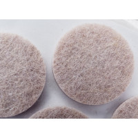 Самоклеящиеся подкладки для мебели FIT круглые 25 мм, 9 шт. войлок 67517