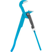 Ключ трубный рычажный GROSS №1, 1", цельнокованый, CrV, тип - "L"// 15601