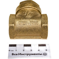 Обратный клапан ITAP горизонтальный, муфтовый, 3/4 ART 130