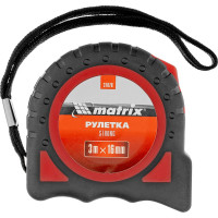 Рулетка Strong, 3 м х 16 мм, MATRIX 31078