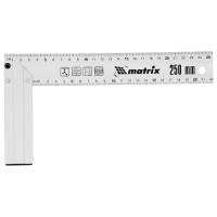 Литой алюминиевый угольник 250 мм MATRIX 32471