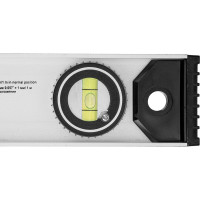 Алюминиевый уровень 400 мм MATRIX Рельс 34020