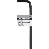 Имбусовый ключ HEX, 5мм, CrV MATRIX 11225