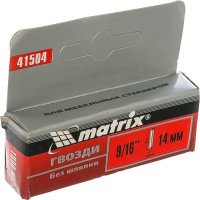 Шпильки финишные 1000 шт. для мебельного степлера (14 мм; тип 500) MASTER MATRIX 41504