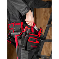 Сумка-пояс двойная (20 карманов; держатель для молотка) MATRIX 90240