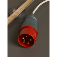 Электрическая кабельная вилка IEK 16А 3P+E+N 380В IP44 015 ИЭК PSR02-016-5