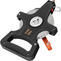 Рулетка геодезическая SPARTA, 30 м × 10 мм, лента ПВХ, открытый корпус 314355