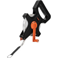 Рулетка геодезическая SPARTA, 30 м × 10 мм, лента ПВХ, открытый корпус 314355