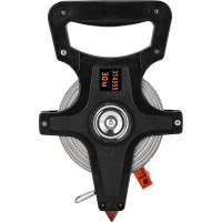 Рулетка геодезическая SPARTA, 30 м × 10 мм, лента ПВХ, открытый корпус 314355