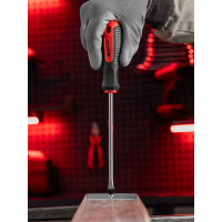 Отвертка MATRIX Fusion, SL6,0x150 мм, CrV, 3-х компонентная рукоятка "anti slip"// 11424