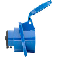 Розетка стационарная внутренняя EKF 413 2Р+РЕ 16 220В IP44 ps-413-16-220