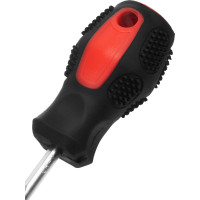 Отвертка MATRIX Anti-Slip, SL5,0x38 мм, CrV, двухкомп. рукоятка// 12202