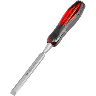 Долото-стамеска MATRIX "Тигровый глаз", 12 мм, двухкомпонентная обрезиненная ручка// 24507