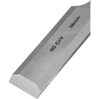 Долото-стамеска "Тигровый глаз", 38 мм, двухкомпонентная обрезиненная рукоятка MATRIX 24525