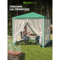 Садовый тент с москитной сеткой PALISAD Camping 2.5х2.5/2.5 69520