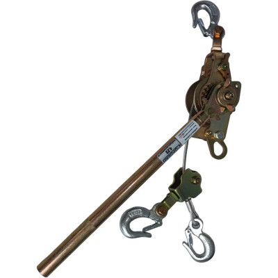 Рычажная лебедка с двойным храповым механизмом СОРОКИН 4.23