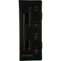 Комплект аксессуаров для ударных головок 1/2"DR  7 предметов (ложемент) Jonnesway S03A401SP