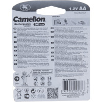 Аккумулятор  AA- 800mAh Ni-Cd BL-2, 1.2В Camelion, 2202
