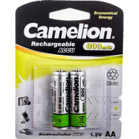 Аккумулятор  AA- 800mAh Ni-Cd BL-2, 1.2В Camelion, 2202