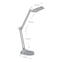 Светильник настольный белый Camelion KD-017A 3277