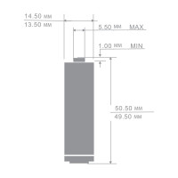 Аккумулятор 1.2В Camelion AA- 2100mAh Ni-Mh Always Ready BL-2, 7966
