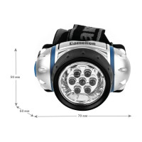 Налобный фонарь Camelion LED 5310-7F3, 7534