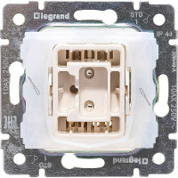 Выключатель Legrand одноклавишный IP44 Legrand Valena 10А 250В схема 1 безвинтовые зажимы слоновая кость 774101