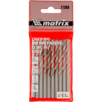 Сверло (10 шт; 6 мм; HSS) по металлу Matrix 71560