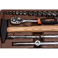 Универсальный набор инструмента Ombra OMT75S 1/4"DR и 1/2"DR