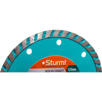 Диск алмазный Turbo по железобетону (125х22.2/20 мм) Sturm 9020-04-125x22-T