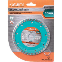 Диск алмазный Turbo по железобетону (125х22.2/20 мм) Sturm 9020-04-125x22-T