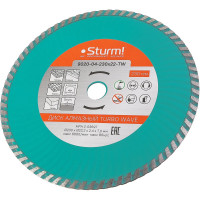 Диск алмазный Turbo wave по железобетону (230х22.2/20 мм) Sturm 9020-04-230x22-TW