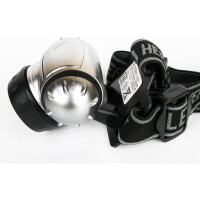 Налобный фонарь Ultraflash LED 5351 (металлик, 7LED, 3 реж, 3XR03, пласт, коробка) 10260
