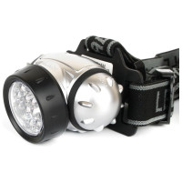 Налобный фонарь Ultraflash LED 5352 (металлик, 14LED, 4 реж, 3XR03, пласт, коробка) 10261