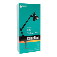 Настольный светильник Camelion KD-312 C02 чёрный 230V 40W 10999