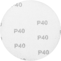 Круг абразивный на ворсовой подложке под липучку (10 шт; 125 мм; P 40) MATRIX 73835
